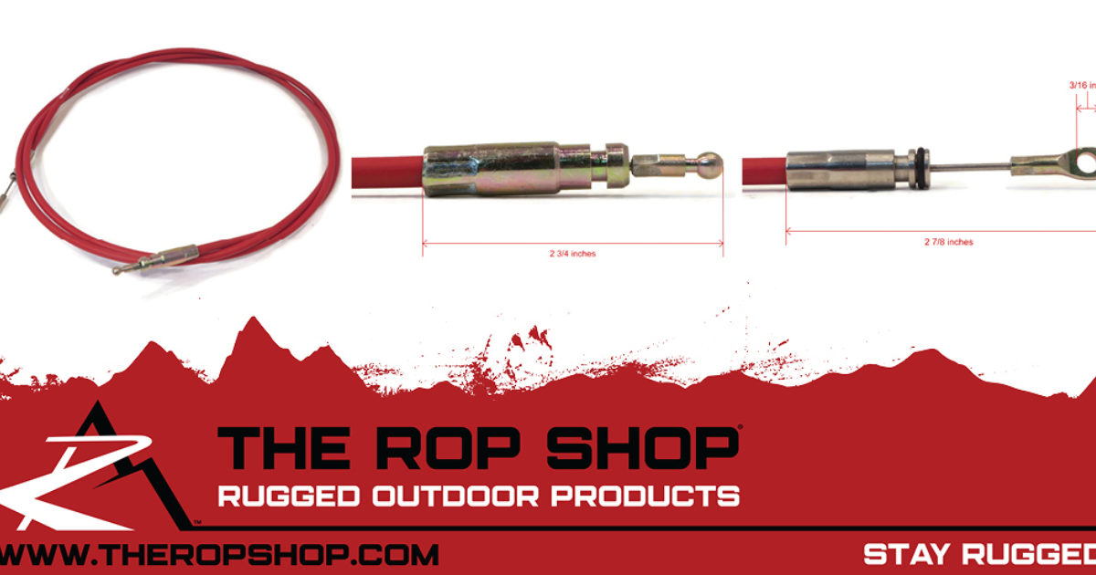 Buyers Products 9' Old Style, THandle Control Cable, 1313005 The Rop