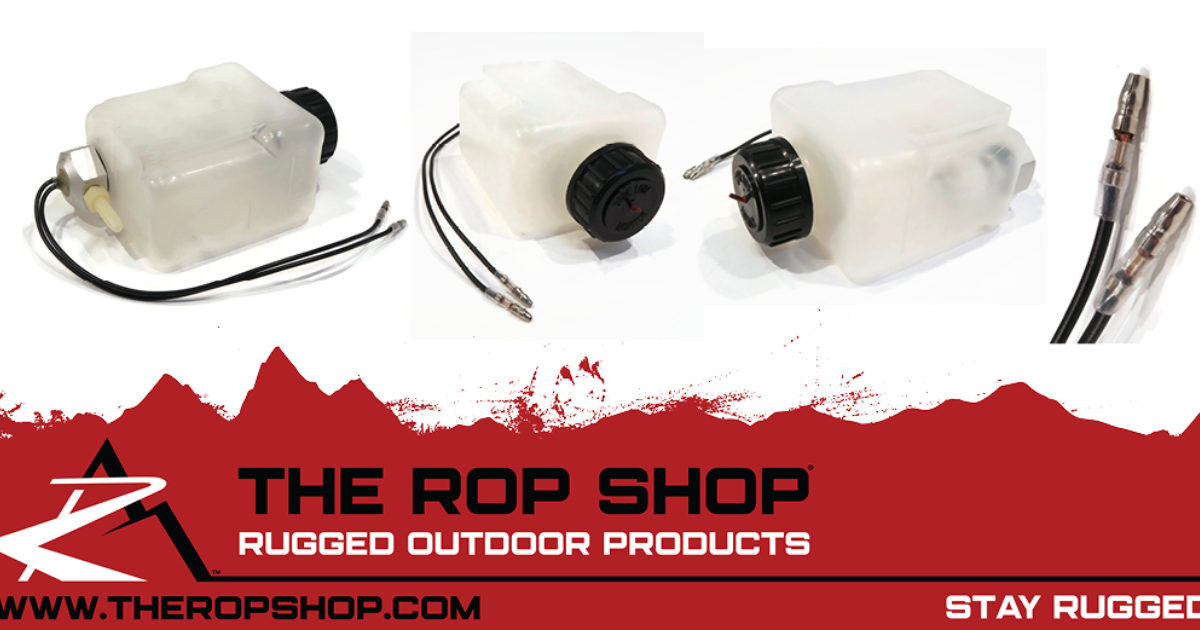 The ROP Shop Gear Lube Monitor Bottle Reservoir for Mercury 