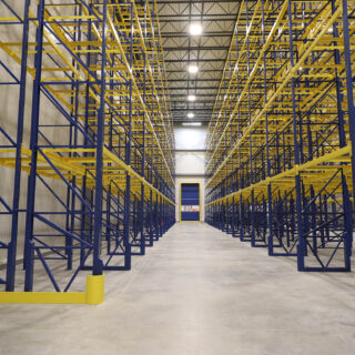 Peer Foods Edinburgh Freezer Racking