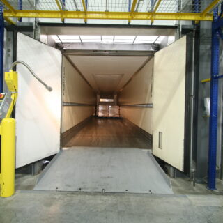 Interstate Warehousing Franklin IN Dock Door Open