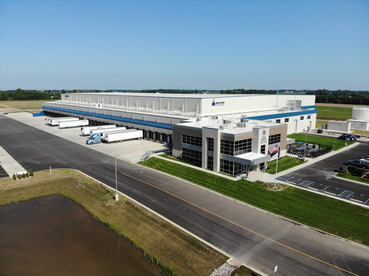 Interstate Warehousing Anderson IN Aerial