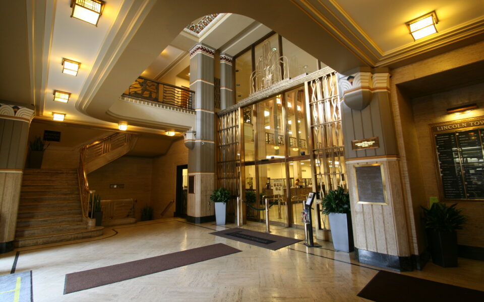 Lincoln Tower Fort Wayne IN Lobby 8476