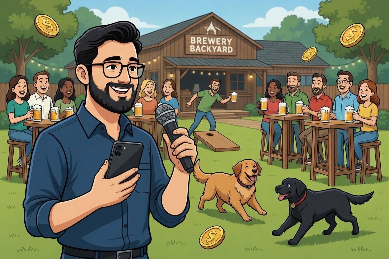 Brewery hosting a weekly Trivnow trivia night