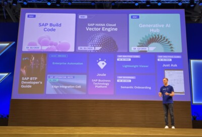 TechEd: SAP Accelerates Developer Productivity, Data Integration with ...