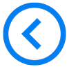 Back Button Blue Arrow