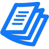 Magazine Issues Blue Icon