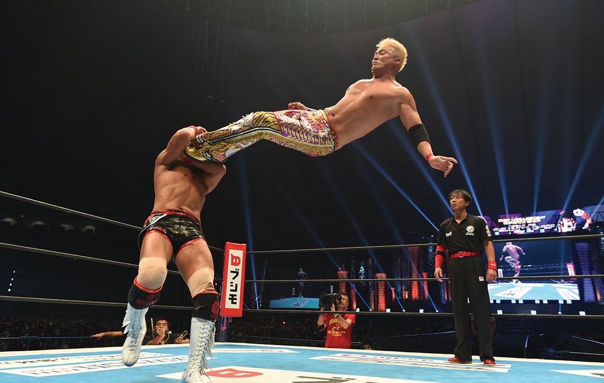 Kazuchika Okada and Tetsuya Naito Kazuchika Okada and Tetsuya Naito