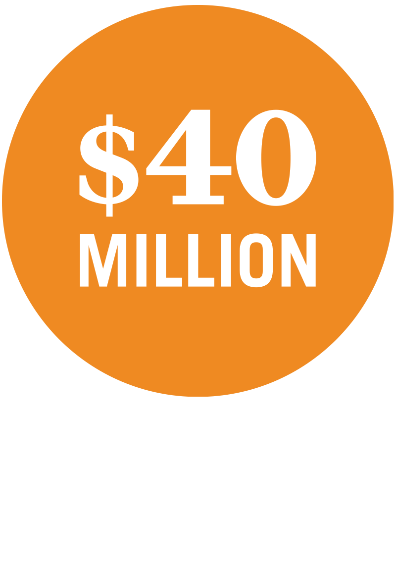 $40 Million image $40 Million