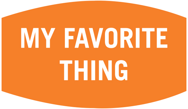 My Favorite Things heading My Favorite Things