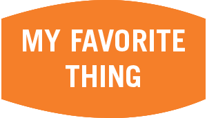 My Favorite Thing typography
