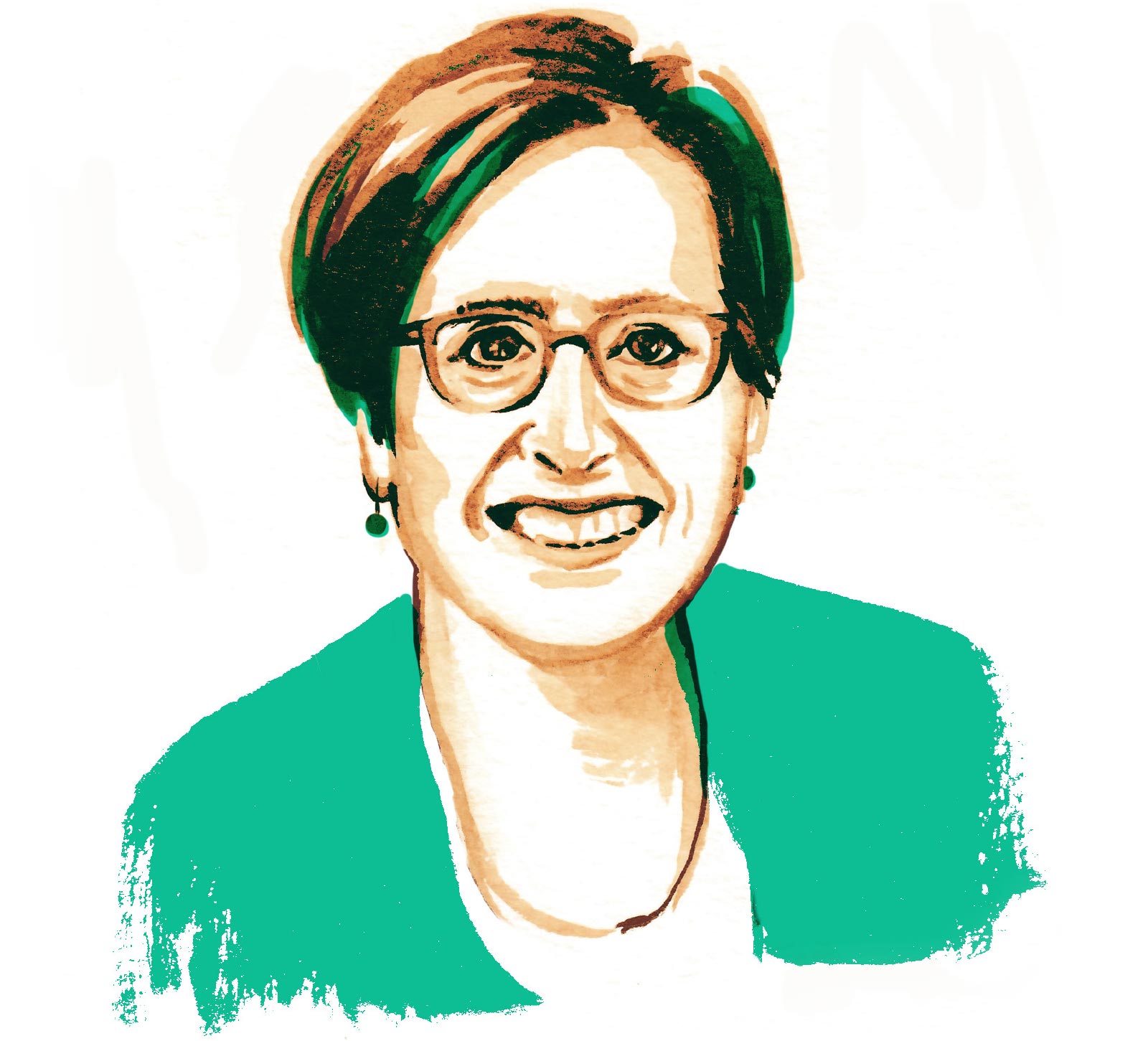Gay Leightheiser Mohrbacher works at WGBH in Boston Illustration of Gay Leightheiser Mohrbacher