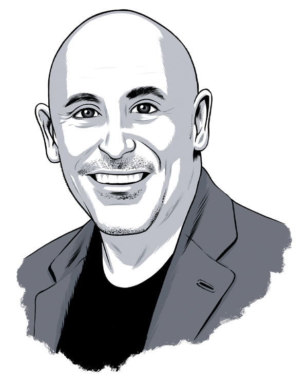 Marc Lore '93 Drawing of Marc Lore '93