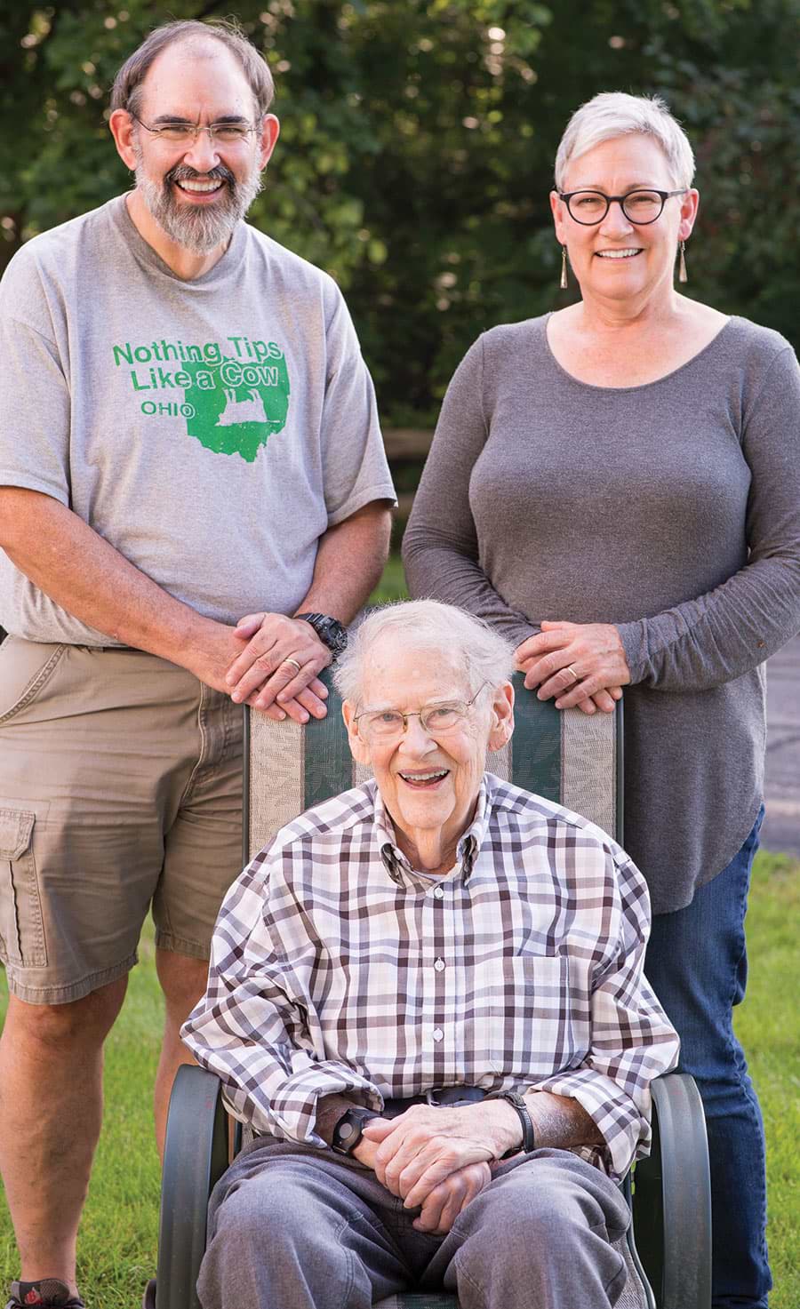 Three generations of Bucknellians Three generations of Bucknellians unite through a priceless China collection