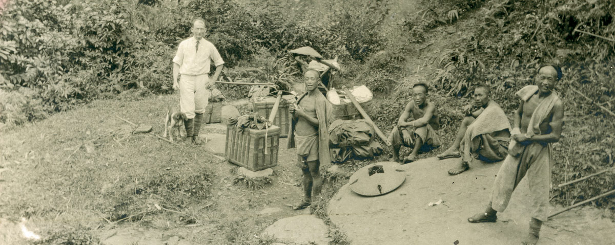 Edgar Shields sent this photo of himself in China Edgar Shields sent this photo of himself in China