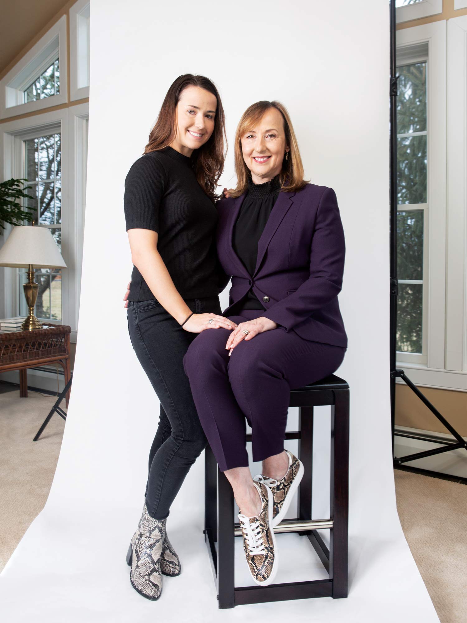 Mother and daughter