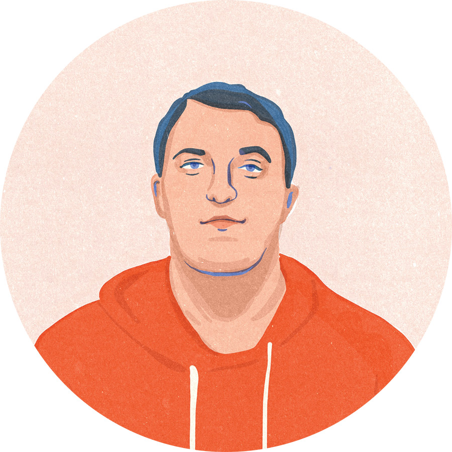 Joe McMullan ’13 Joe McMullan ’13 illustration