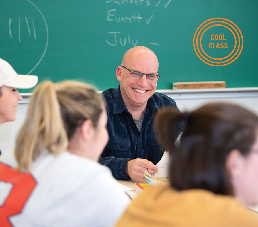 Professor Robert Rosenberg, English Professor Robert Rosenberg, English, taps the rich vein of comedy in literature