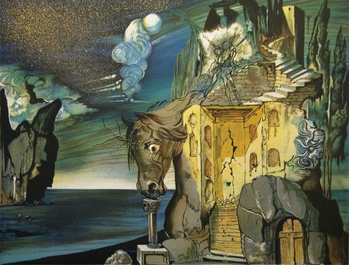 Dalí’s Mad Tristan, owned by the Samek Art Museum