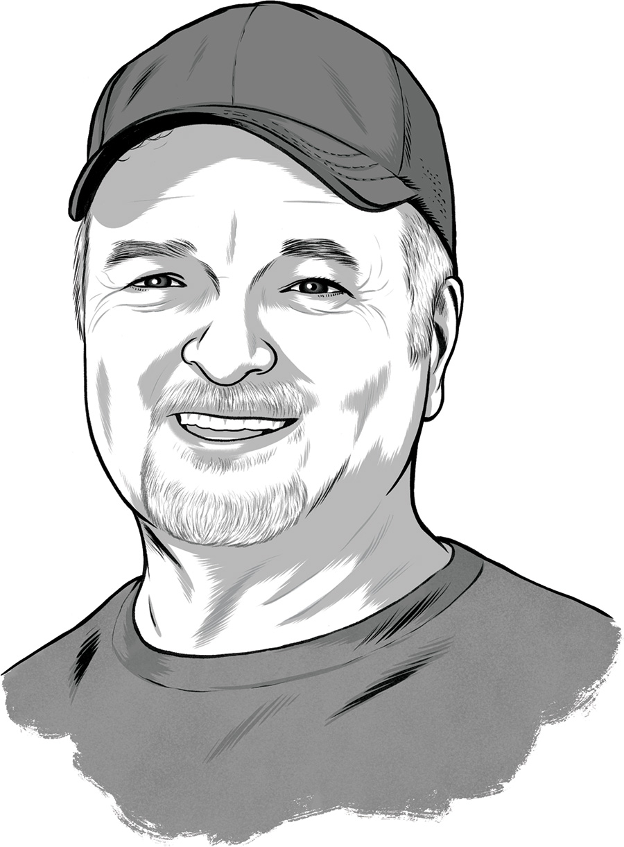 Rex Cutchall Illustration of Rex Cutchall