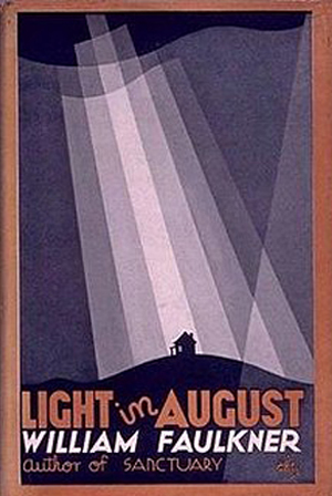 William Faulkner, Light in August William Faulkner, Light in August Cover