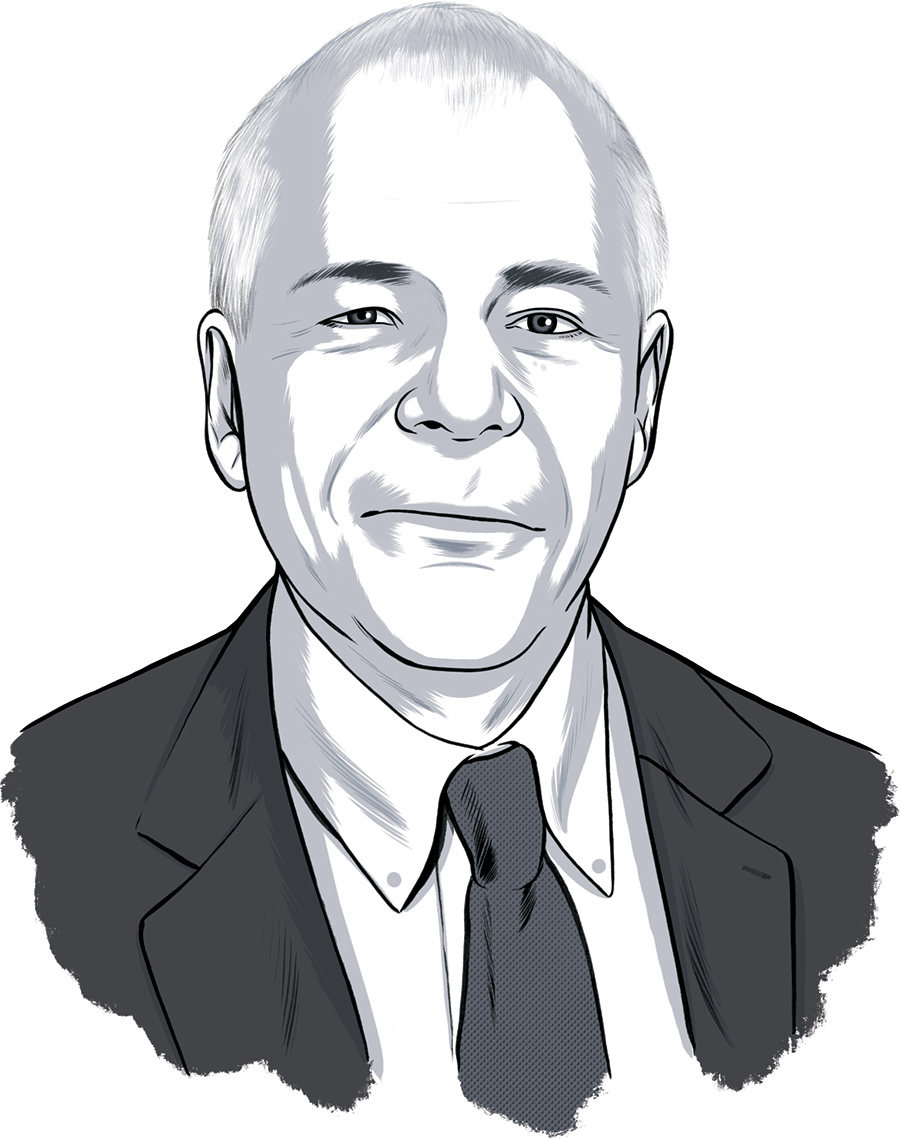 Hal Richman ’58 Illustration of Hal Richman ’58