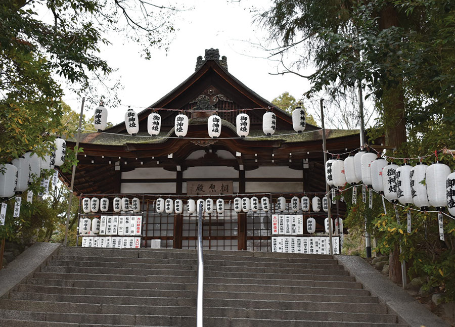 A shrine A shrine in Uji, Japan.