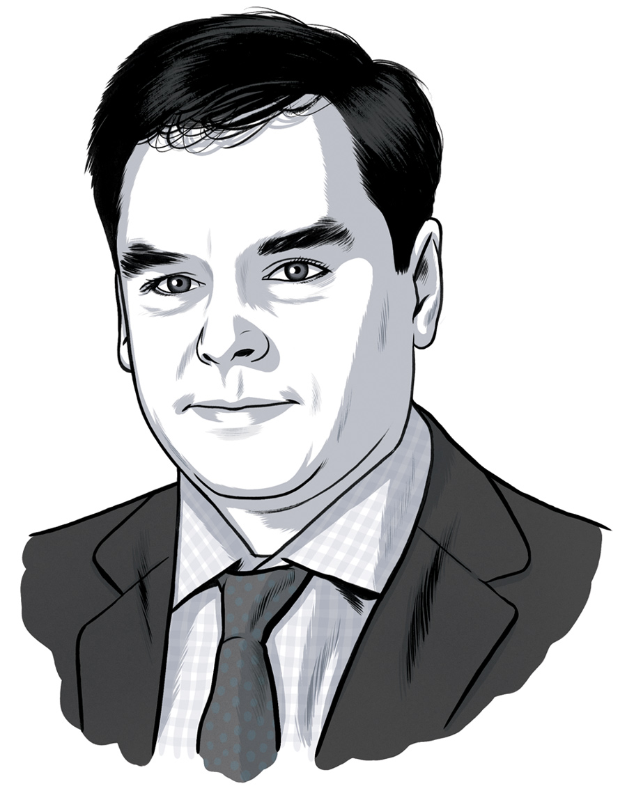 Chris Retzler '93 Illustration of Chris Retzler '93