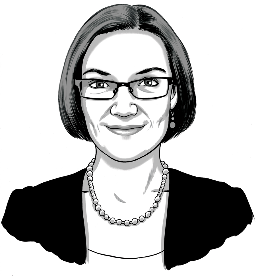 Erica Staehling Illustration of Erica Staehling