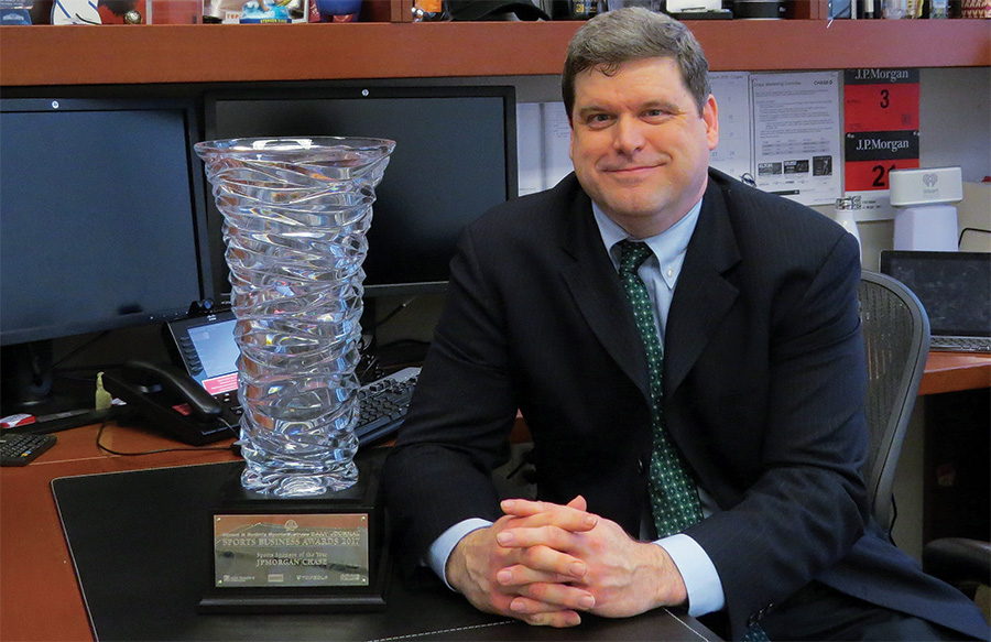 Jim Marshall Jim Marshall in a suit in his office