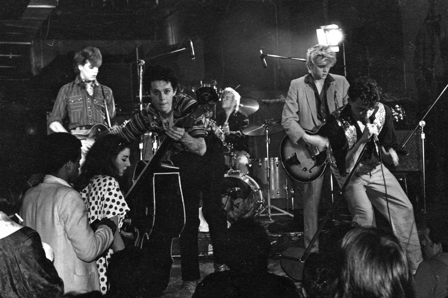 Levi and the Rockats, 1979 Levi and the Rockats blending punk and rockabilly on stage at CBGB in 1979