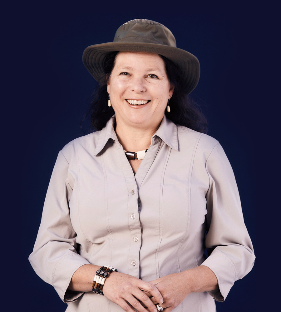 Professor DeeAnn Reeder photo by Steve Boxall