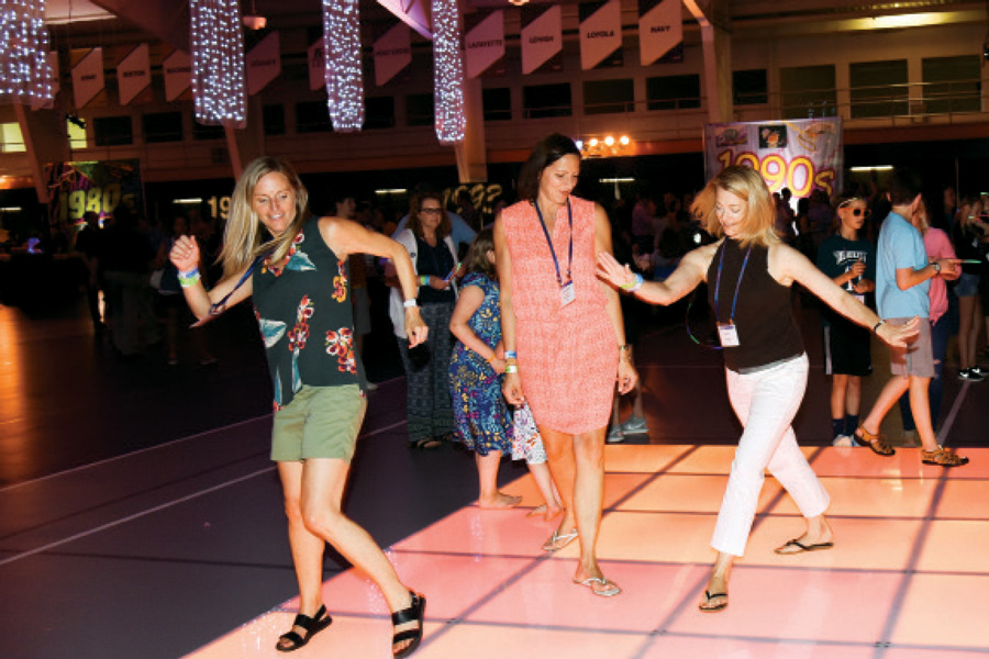 Dance Floor of The Reunion Weekend Event
