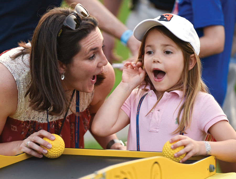 Little Girl Enjoying a Game