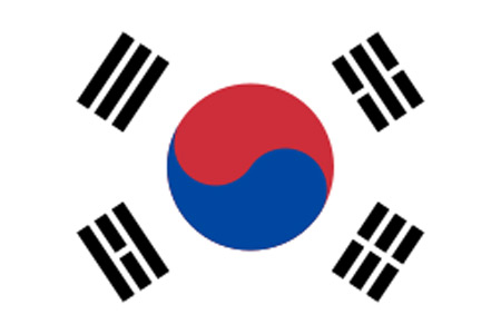 Korean flag Korean flag illustration