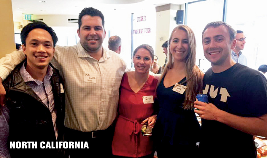 North California Five people together at the North California regional club