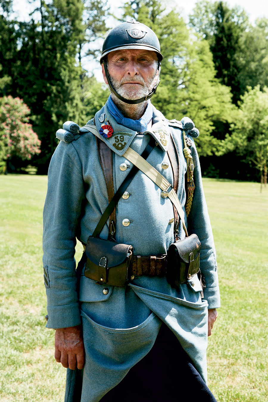 Man dressed in soldier uniform Man dressed in soldier uniform at Bucknell