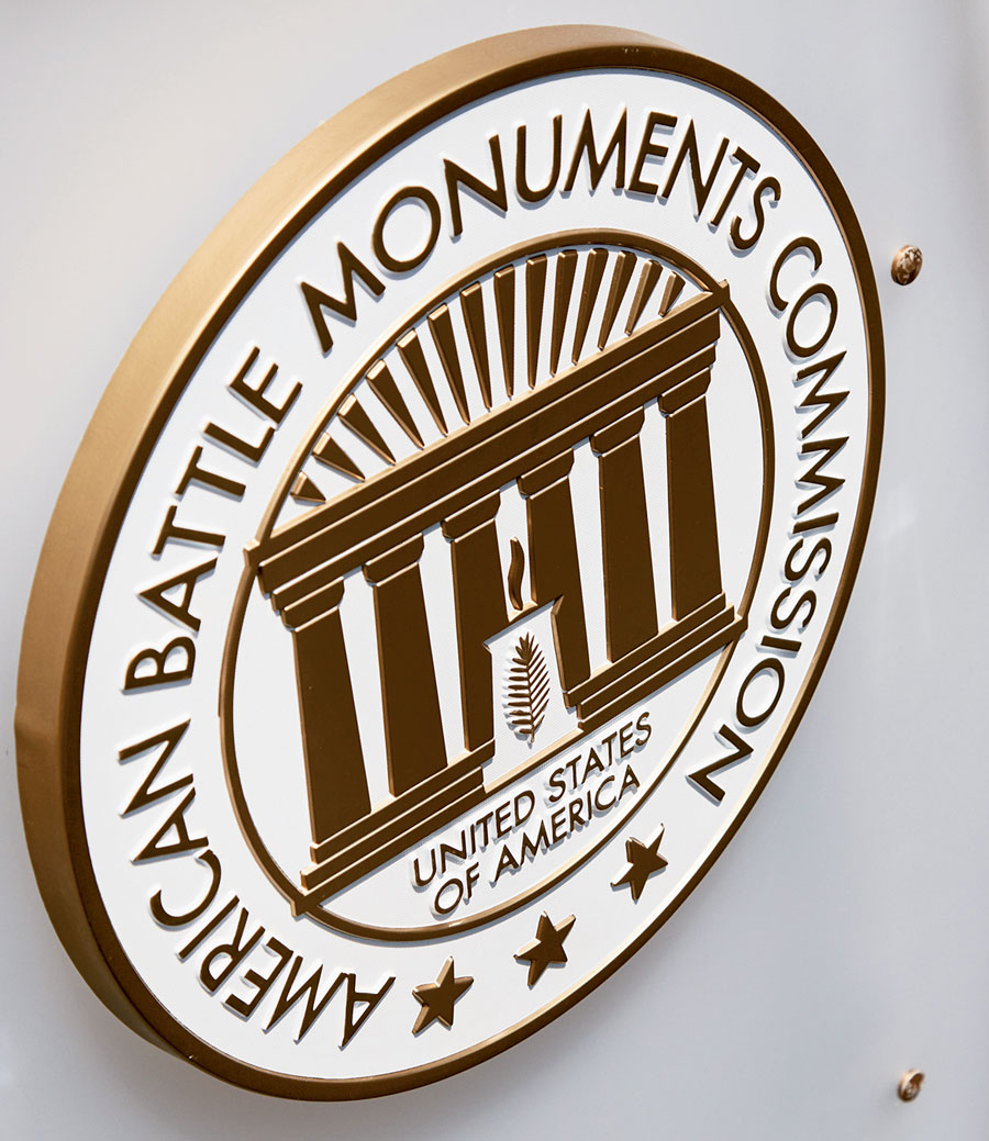 American Battle Monuments Commission American Battle Monuments Commission plaque