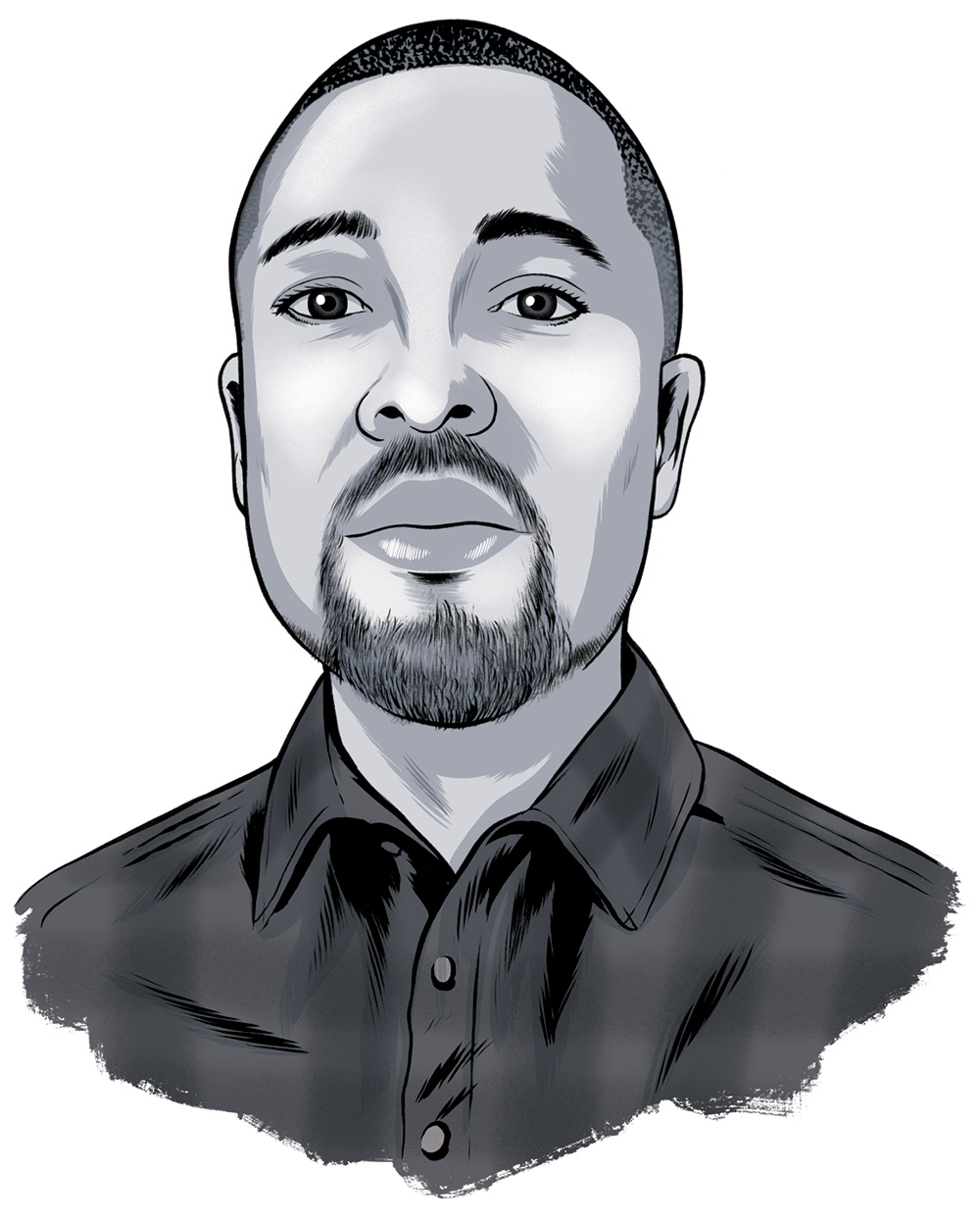 Clip art of Nick Jones Nick Jones, Assistant professor of Spanish and faculty fellow for diversity, equity & inclusion