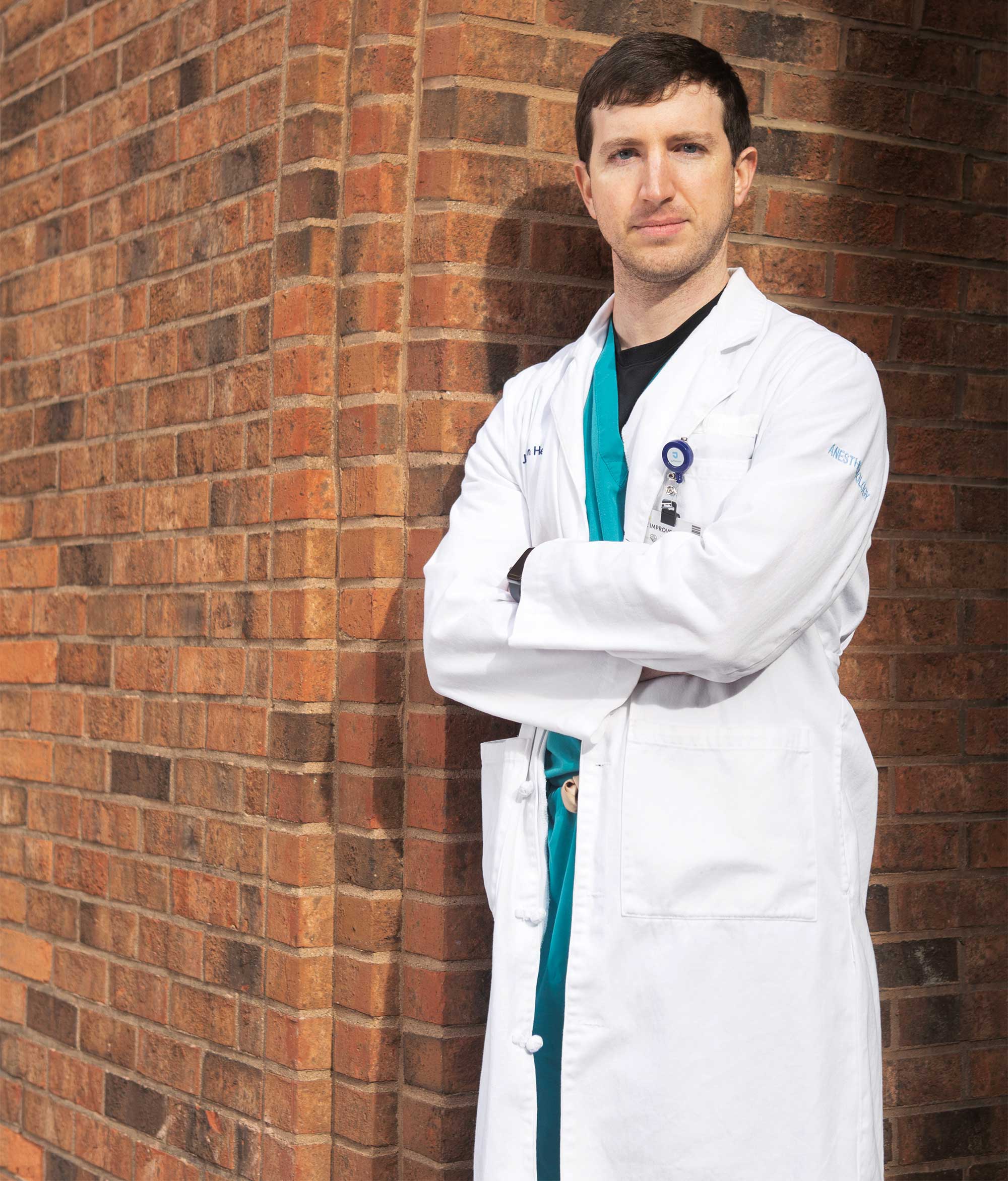 David Rubin David Rubin portrait with brick building in background