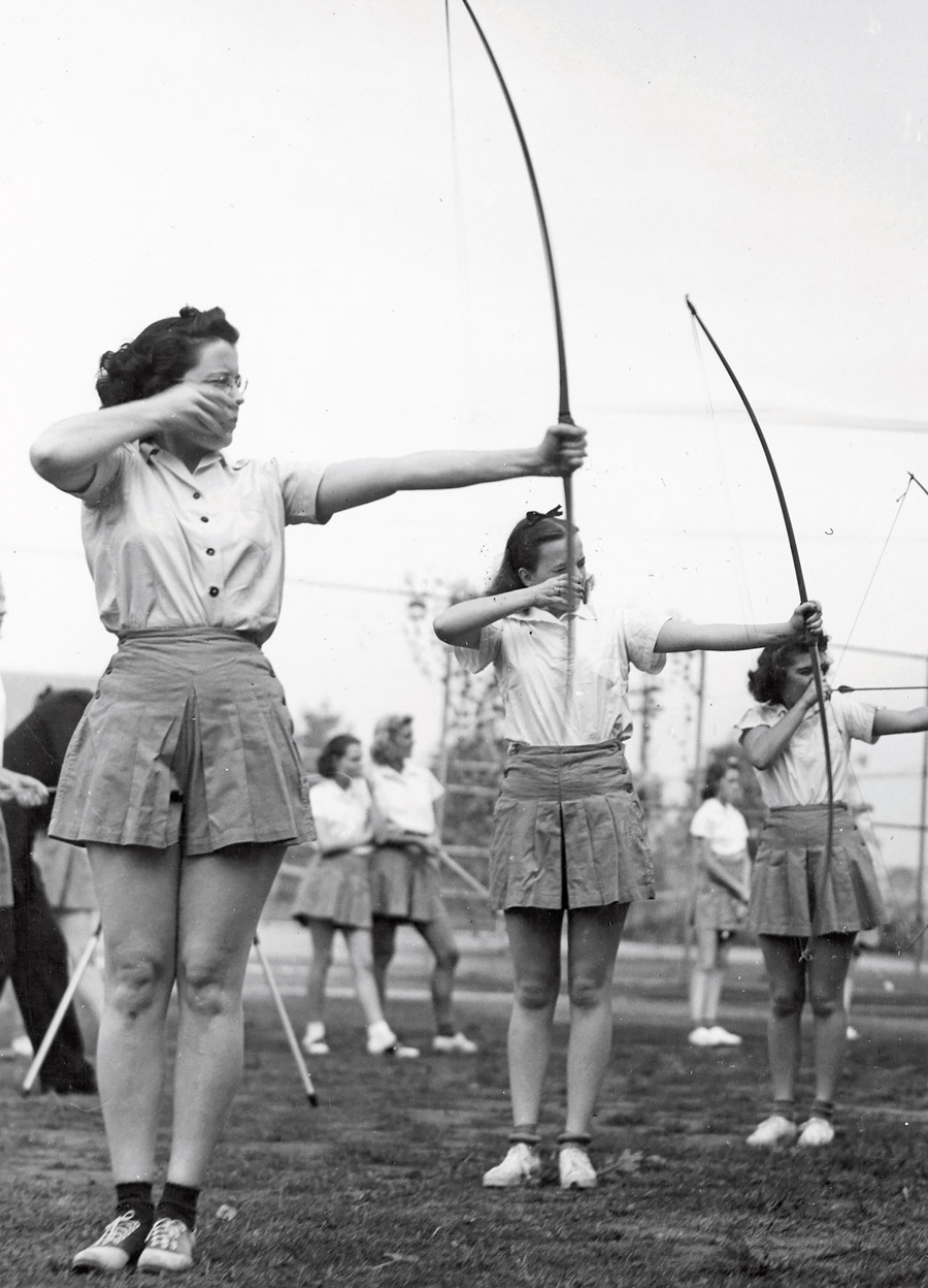 Witty Winners Women using bow and arrows