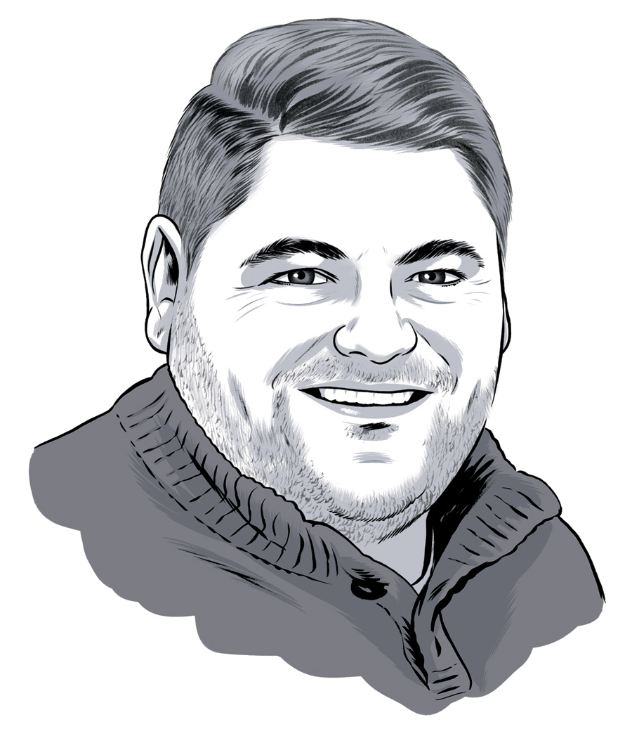 Brandon Seymore Illustration of Brandon Seymore