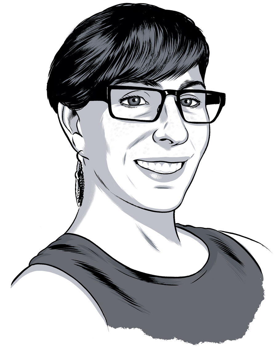 Ghislaine McDayter Illustration of Ghislaine McDayter