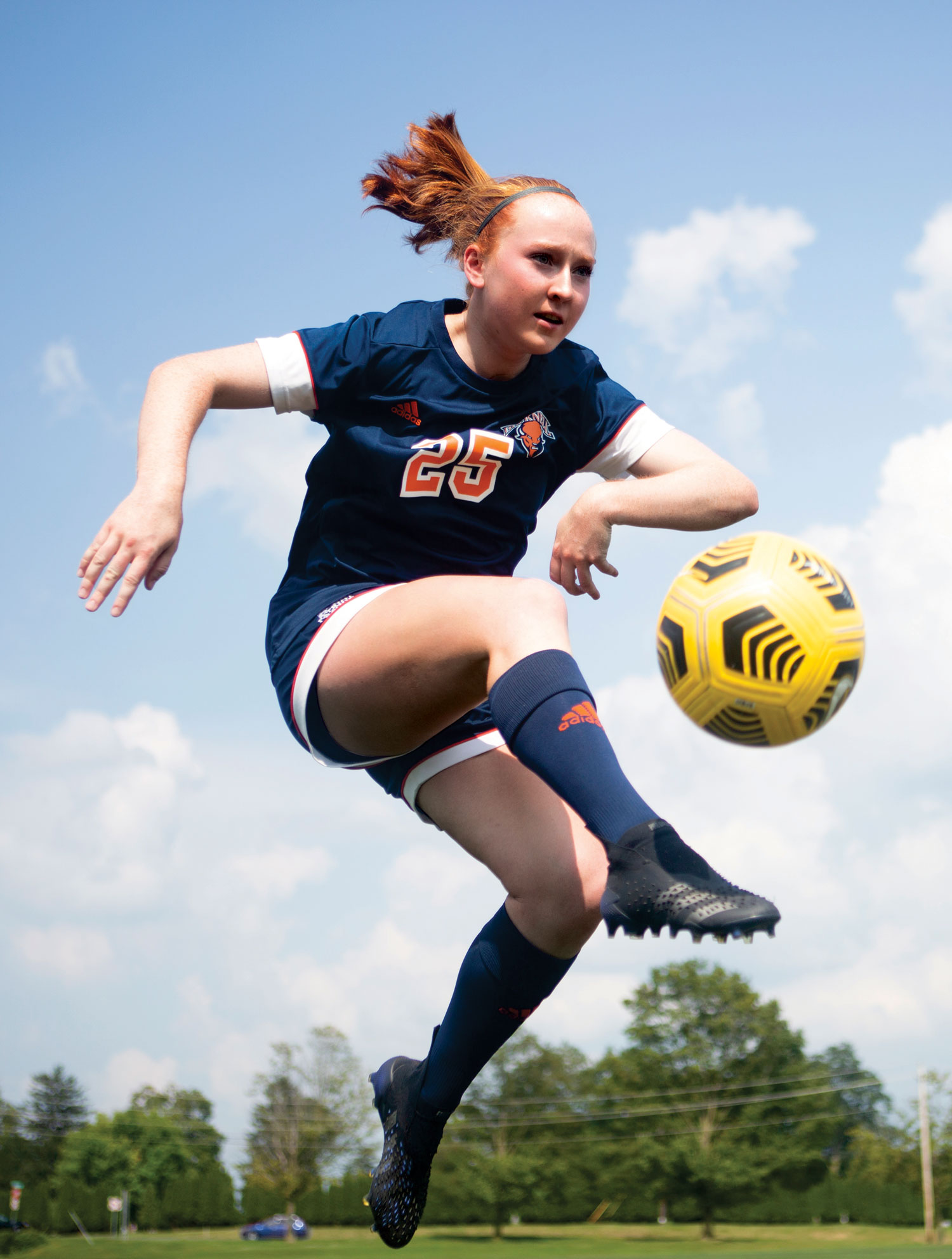 Kelley Francis ’25 Soccer has been a passion and a refuge for Kelley Francis ’25.