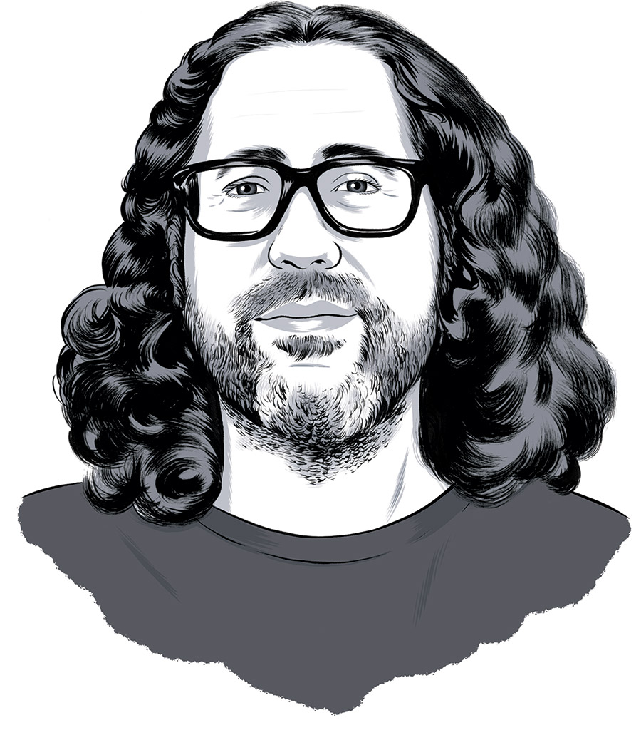 Illustration of Ken Eisenstein