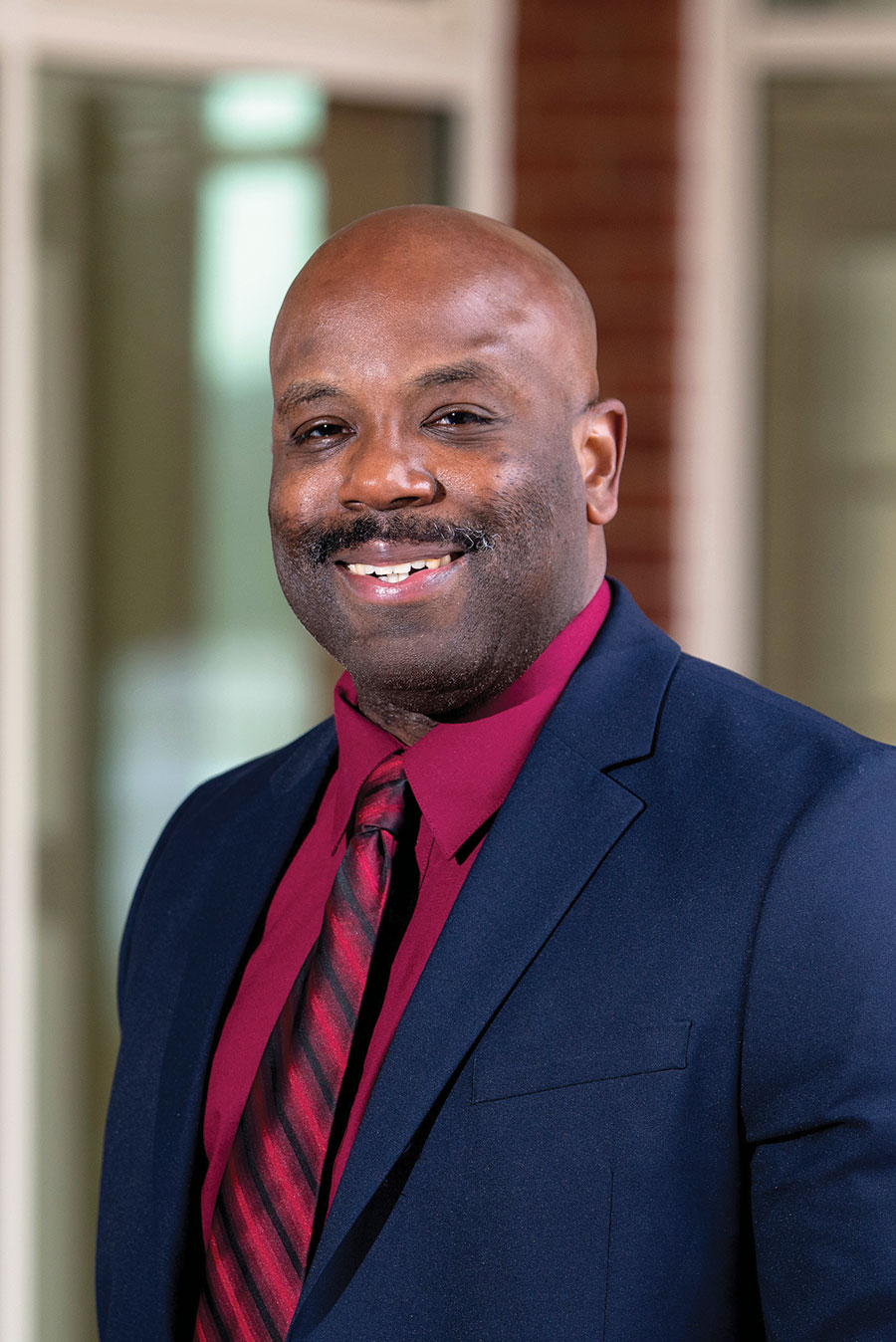 Bucknell's Chief of Public Safety: Anthony Morgan A photograph of Anthony Morgan smiling