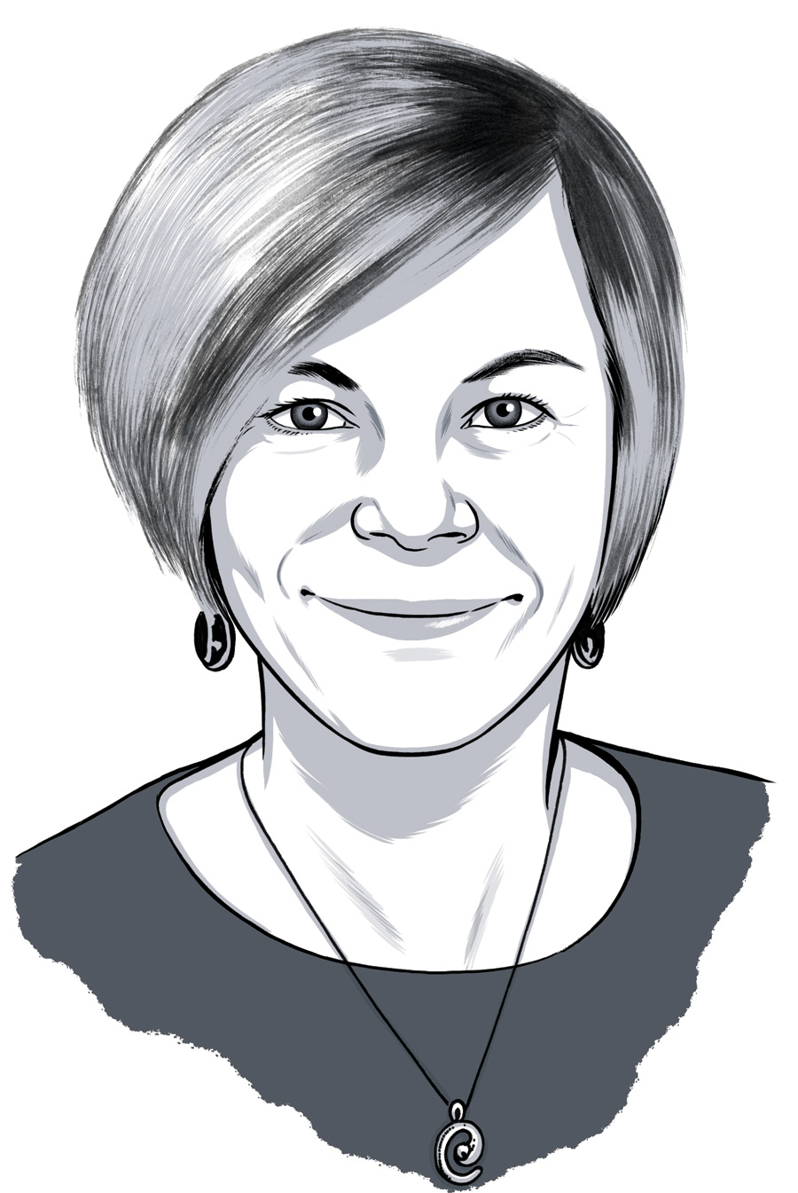 Kristen Kusek Illustration of Kristen Kusek