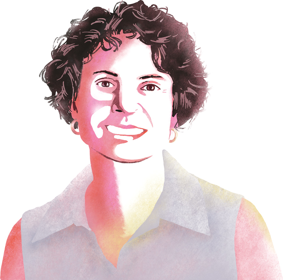 digital illustration of Jeanne Hey