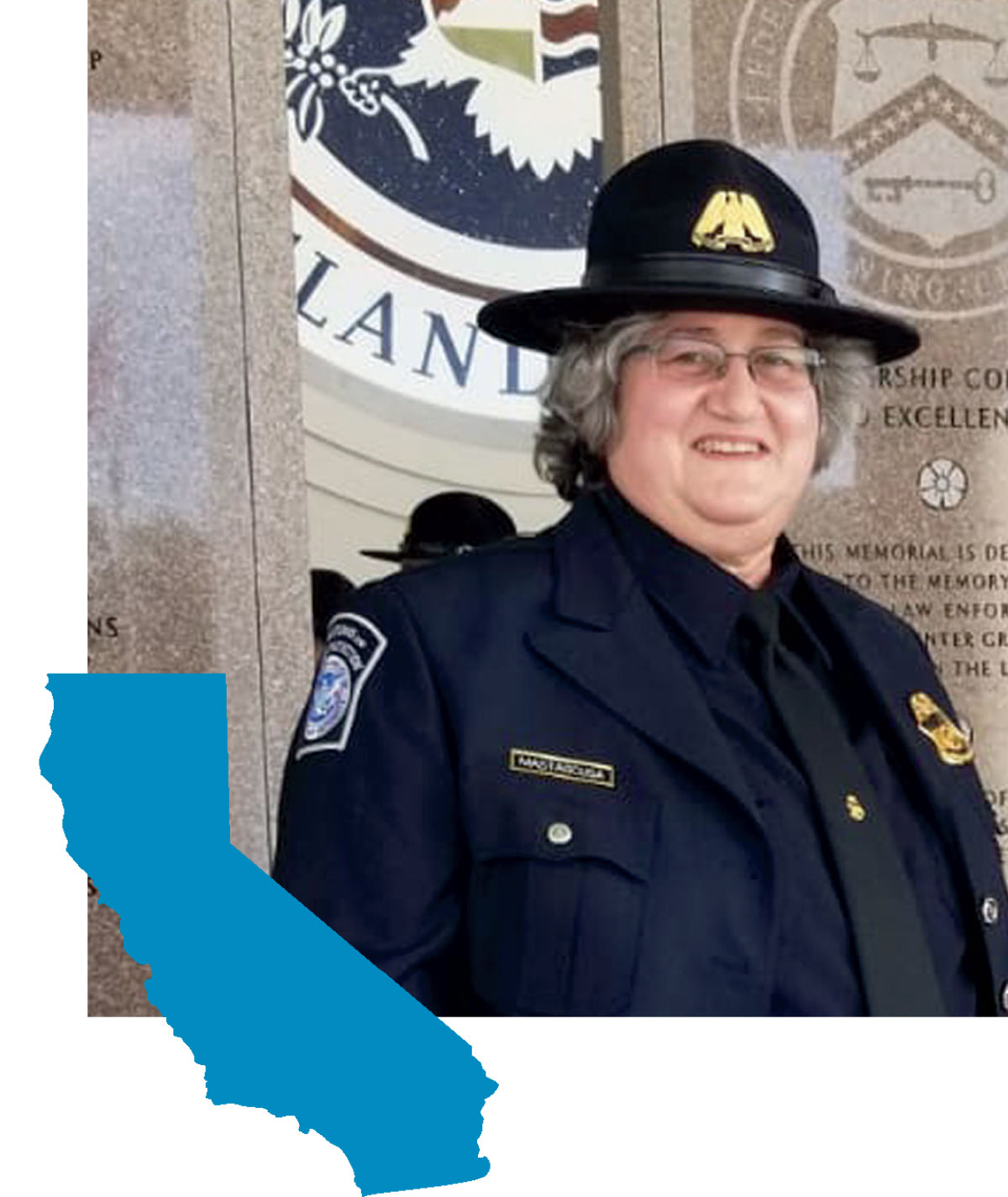 Noreen Mastascusa in uniform