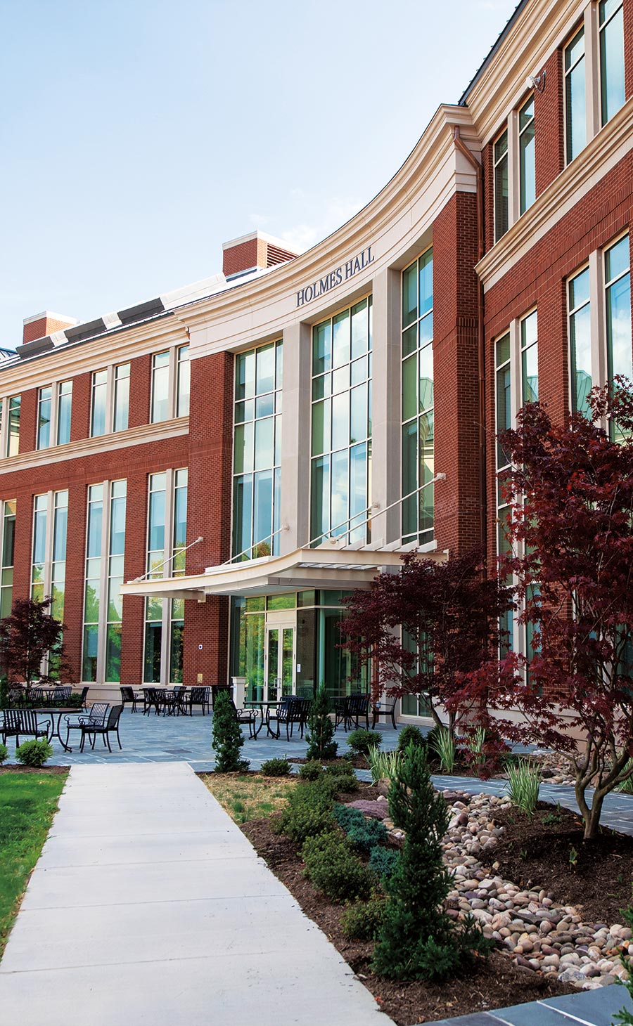 Holmes Hall opened for the fall 2021 semester