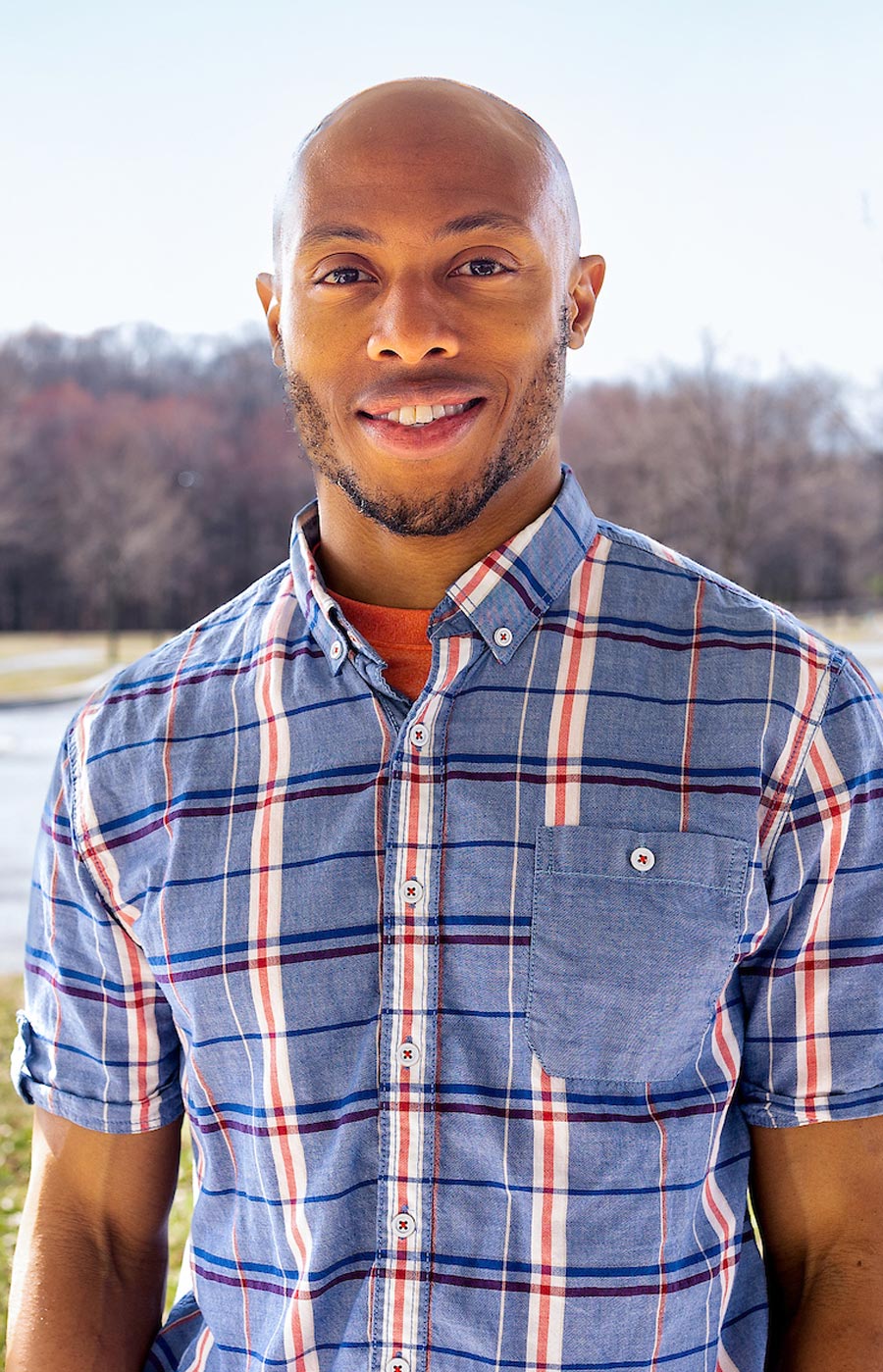 Richard Simpson in a collared shirt
